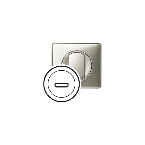 LEGRAND CÉLIANE ENJOLIVEUR PRISE HDMI TITANE - 068516 (1/2)