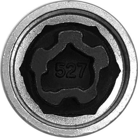 Chiave di ricambio per il dado della ruota antifurto Volkswagen Security Master 527