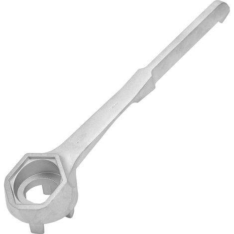 Fassschlüssel aus Aluminium, leichtes und tragbares Werkzeug zum Öffnen von Fässern, universell geeignet zum Öffnen von 10-, 15-, 20-, 30- und 55-Gallonen-Fässern (1/5)