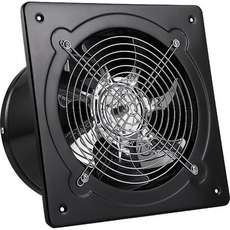 Ventilateur d'extraction pour cuisine, extracteur de fumées d'huile, ventilateur d'extraction statique pour toilettes, modèle suspendu pour fenêtre, puissant ventilateur pour fumeurs (1/5)