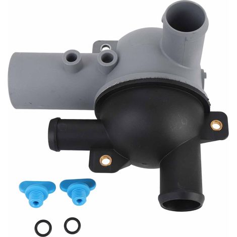 Wasserverteilergehäuse für MerCruiser 4,3–6,2 l V6/V8, Art.-Nr. 863631T1, aus robustem ABS mit Ablassschraube (1/5)