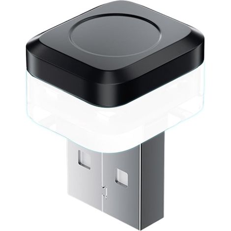 Luz LED inalámbrica para interior de coche，Tira de luz ambiental multicolor，Control de luz LED de 1,5 m para salpicadero，decoración del hogar (1/5)