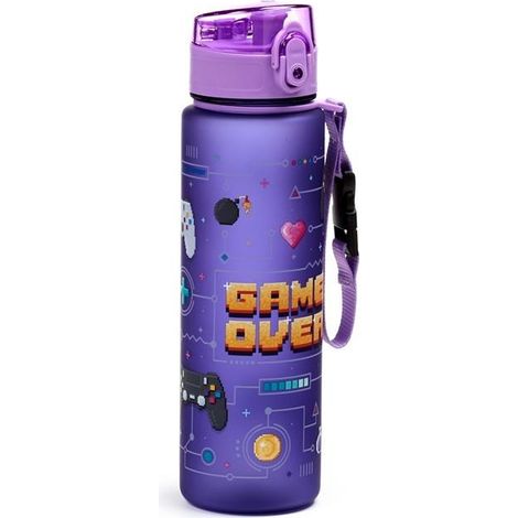 Botella de agua Game Over de 600 ml