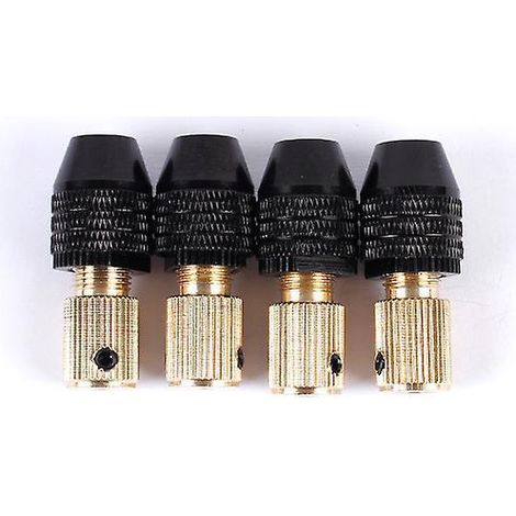 4pcs Mini Mandrin Auto-serrant, Mini Mandrin De Perceuse Perceuse Lectrique Capacit De Serrage 0,3 3,2 Mm (2mm Trou), Accessoires De Mini Perceu (1/5)