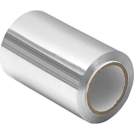 [NIE BENUTZT]Friseur-Aluminiumfolie, Alufolie in Box, Alufolienwickler, Alu-Friseurpapier, Friseurzubehör - 10 m x 12 cm (1/5)