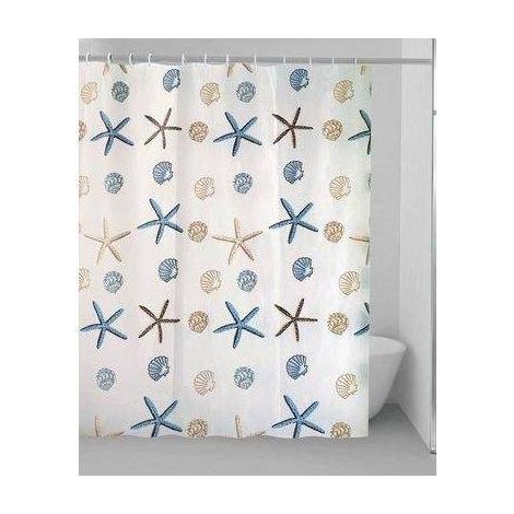 2,0 x TENDA DOCCIA FONDALE
