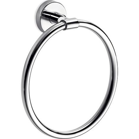 Inda - Gealuna-Ring-Handtuchhalter aus verchromtem Stahl
