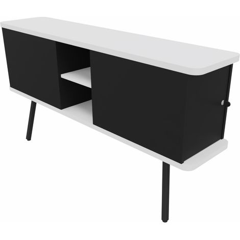 Caisson de bureau suspendu 2 portes pour bureau bench Allan (1/5)