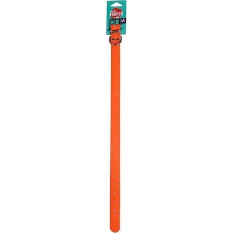 Collier de chasse YAGO 52-57 cm Naranja fluo PVC/PU 25 mm (1/3)