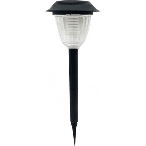 FABRILAMPE 166671009 externer Spieß solar 5000k 50lm kira schwarz ip65 31/43,5x13x13 cm ladung5-6h nutzung 6-8h