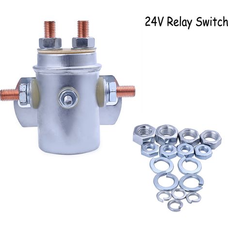 24V automatic crane boom winch magnetic relay, new type 440003, 440110, 24V, non-locking--DTEKGAZ