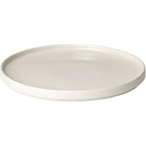 Plateau de pot de fleurs en céramique blanc de diamètre extérieur 13,8 cm adapté au bac de drainage des fleurs d'intérieur et d'extérieur, 1 pièce (1/5)