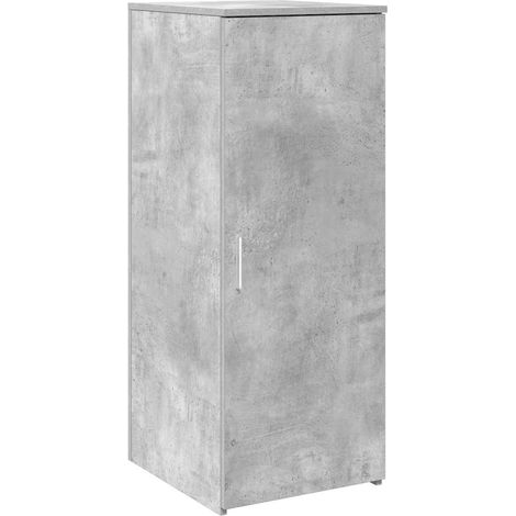 Maison Exclusive - Mobile Portaoggetti Grigio Cemento 40x45x103,5 cm in Truciolato (1/5)