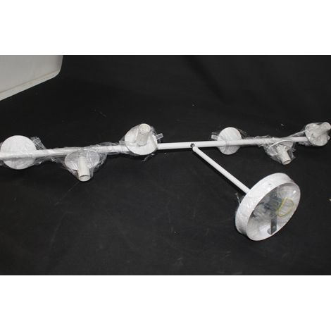 [NEUWERTIG] Euluna Deckenlampe Kabo Hängelampe Lampe Leuchte E14 6 Flammig Weiß Deckenlicht B-Ware