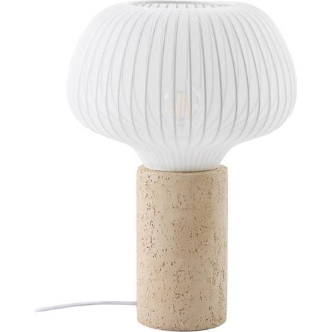 betongBordslampa "Eloise" aus textil / siden für vardagsrum / matsal von Lucande (1/5)