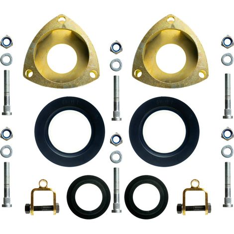 Elevación de 4 cm para Suzuki Grand Vitara II (+separadores para airbag delantero) (1/5)