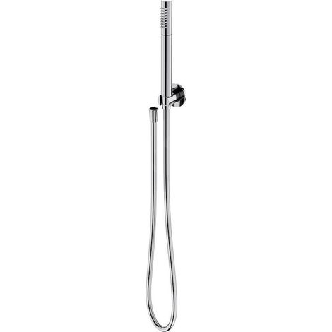 Cersanit Inverto - Set de pommeau de douche, support et flexible, chrome S951-398 (1/2)