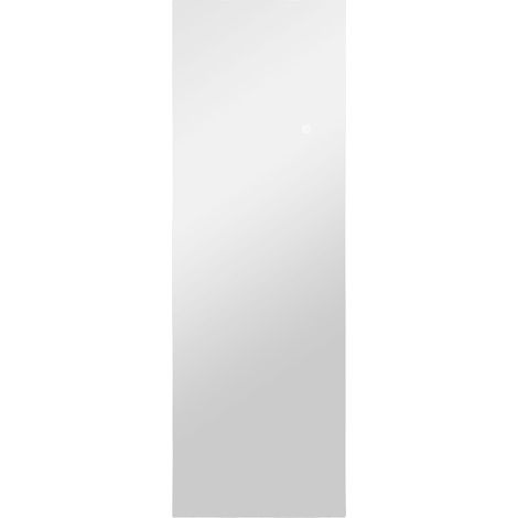 Miroir sur pied pleine longueur 40 x 120 cm, avec éclairage LED, miroir mural tactile, miroir sans cadre, pour chambre, salon (1/5)