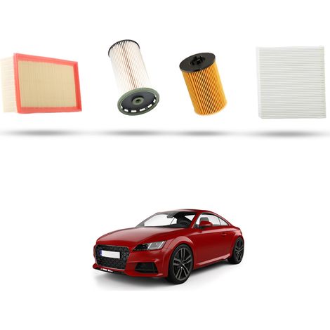 Kit Tagliando 4 filtri compatibile con Audi TT III (FV3,FVP) 2.0 tdi 135kw dal 2014 (1/5)