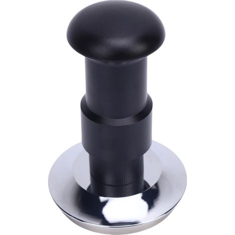 Tamper Café 58mm Acero Inoxidable, Presión Constante 13,6 kg, Doble Resorte – Ideal para Baristas y Uso Doméstico (1/5)