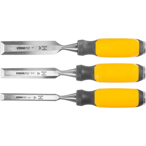 Stechbeitel-Set Strend Pro Premium, für Holz, 12-19-25 mm (1/5)