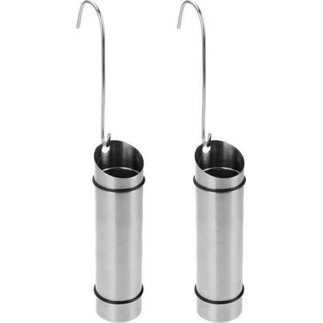 Humidifier for elements - 2 stainless steel containers (1/3)