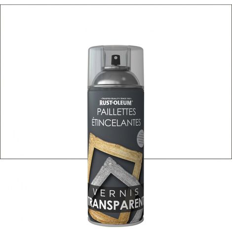 Vernis en bombe aérosol Sparkly brillant RUSTOLEUM, incolore, 0.4 l (1/3)