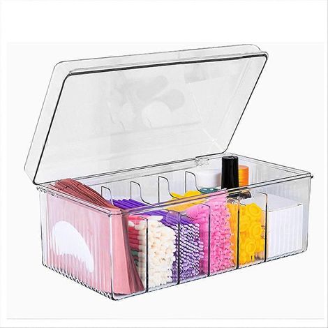 Organisateur et rangement pour extensions de cils, chariot de rangement pour cils, boîte de rangement pour accessoires de cils (1/5)
