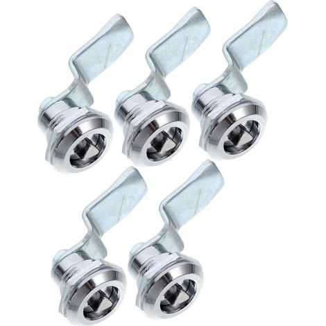 Lot de 5 verrous à came triangulaires pour la sécurité des armoires de (1/5)