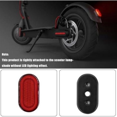 12pcs abat-jour feux arrière – Nosheir – pour Xiaomi M365/Pro – rouge – 3,3 x 1,8 cm – Mèche non incluse (1/4)