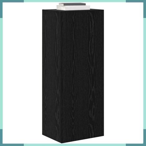 882941 Meuble TV mural Chêne noir 40,5 x 30 x 102 cm Bois d'ingénierie (1/5)