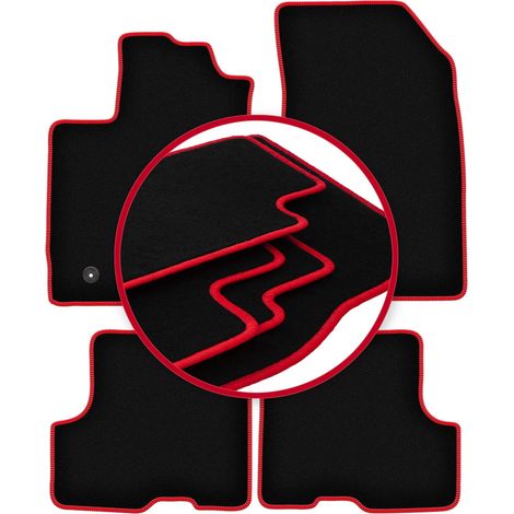 Tapis de voiture CARLUX-RED pour : Dacia Duster II SUV 4x4 (2018-)