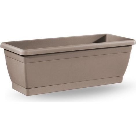 Roxanne-Kassette  60 cm - Erde aus Siena