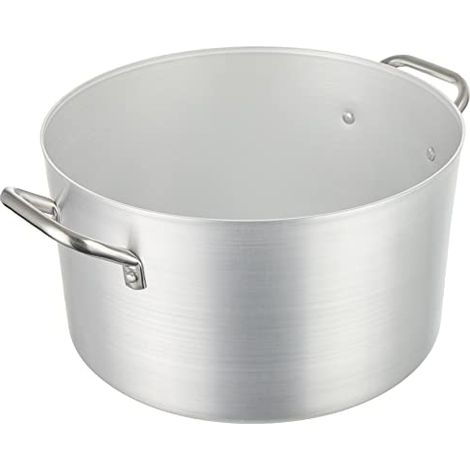Casseruola alta in alluminio - 2 manici - Ø32xh16 cm (1/4)