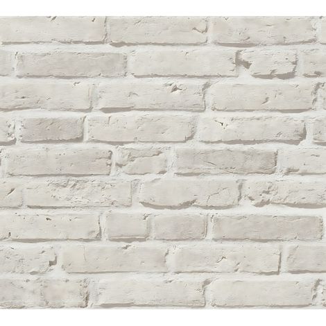 Empapelado aspecto piedra azulejos Profhome 355813 papel pintado no tejido ligeramente texturado de aspecto piedra mate gris 5,33 m2
