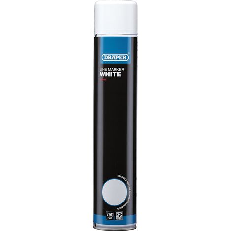 Draper 750ml White Line Marker Spray Paint (41915) (1/2)