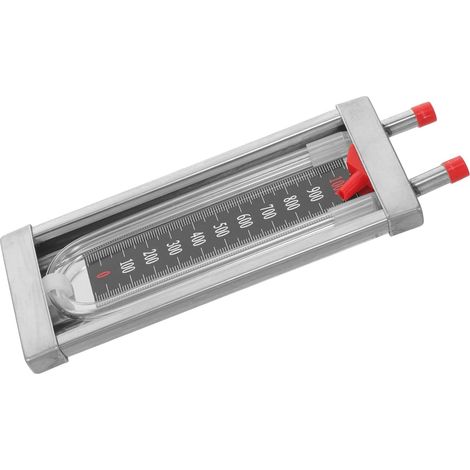 Manomètre Différentiel en Acier Inoxydable de Haute Précision, Résistant aux Hautes Températures, pour Test de Pression et Vide Tube en U (1/5)