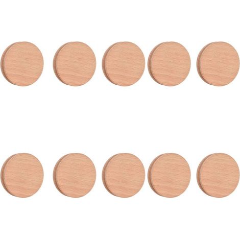 Rondelle à chanfreiner pour cuir en bois de hêtre - 10 outils DIY pour finition des bord (1/5)