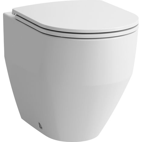 LAUFEN PRO Combiné WC au sol, chasse deau basse, près du mur, (1/5)