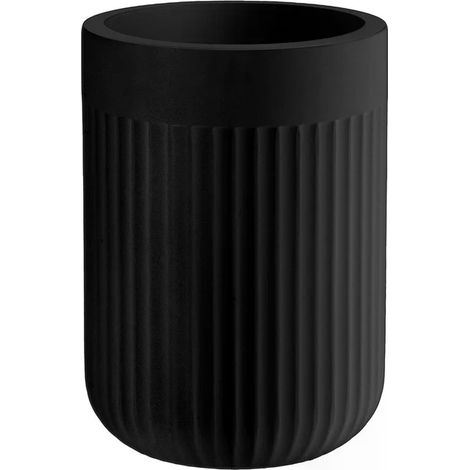 Smedbo Zahnputzbecher, schwarz BB562 (1/4)