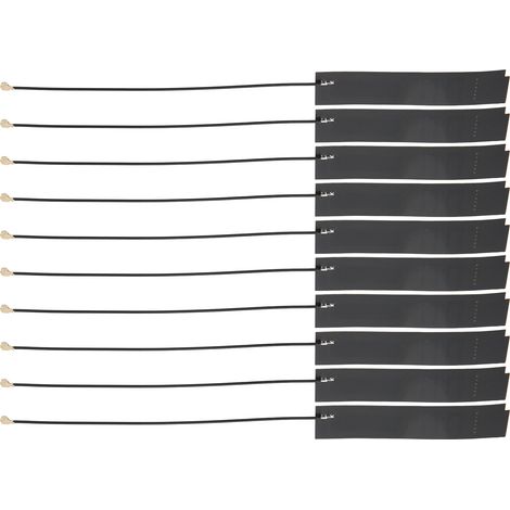 10 Stück integrierte flexible FPC-Antenne NZ-470/510-FPC-001 470–510 MHz 8 dBi Breitband für Drohnen, Sicherheitsalarmanlagen, 10er-Packung (1/5)