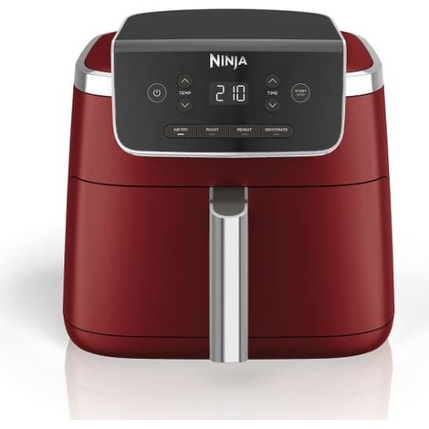 Ninja – Friteuse sans huile 4,7 L – AF140EUCM – Technologie AirCrisp – Cuisson saine et rapide – 4 fonctions : friture, rôtissage, déshydratation, réchauffage