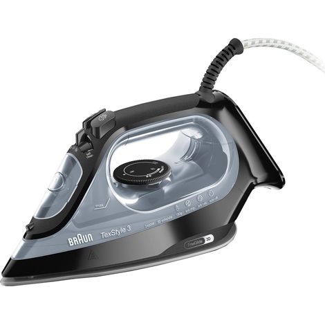 Braun, Steam Iron, 2400W Texstyle 3 Black (1/3)