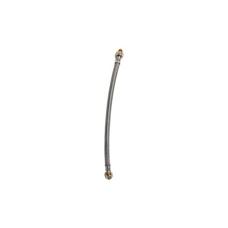 Tuyau flexible flotteur VALSIR WINNER 12x17 à tétine, inox tressé, 350 mm