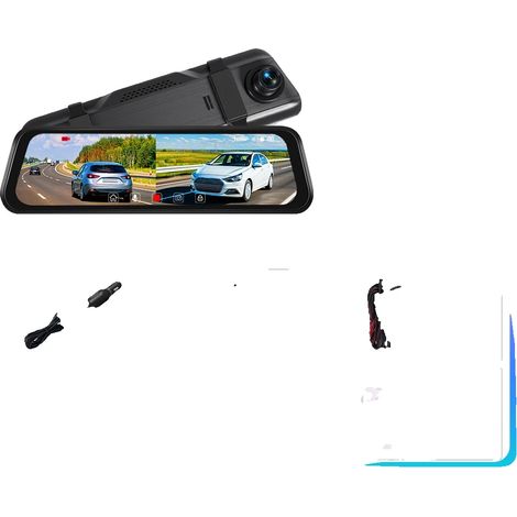 Dashcam, doppia lente, telecamera frontale 1080P, solo DVR (1/2)