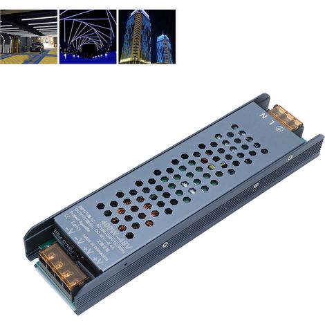 48-V-Magnetschaltnetzteil, schwarzes Magnetband mit voller Leistung, 400 W, 180–250 V Wechselstrom (1/5)