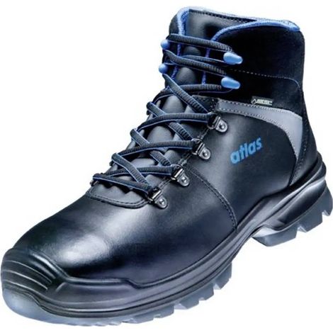 [NEUWERTIG] B-Ware Atlas Sicherheitsschuhe Arbeitsschuhe Gtx 785 Gore Tex S3 Größe 40 W10 Schwarz