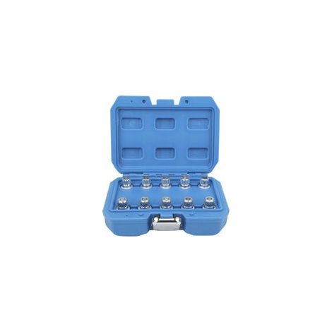 Kit antivol d’installation pour écrous de roue – Jeu de 10 clés à démontage rapide en acier trempé, compatible tous véhicules (1/5)