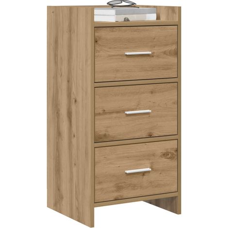 Sideboard/Anrichte/Buffet Artisan-Eiche 40 x 36 x 80 cm Holzwerkstoff LXWW551785 (1/5)