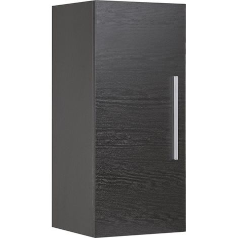 Bad-Wandschrank BILBAO 40 cm Schwarz